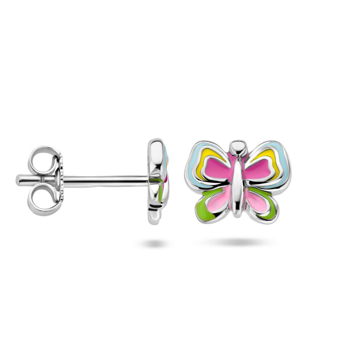 bunte Schmetterling Ohrstecker