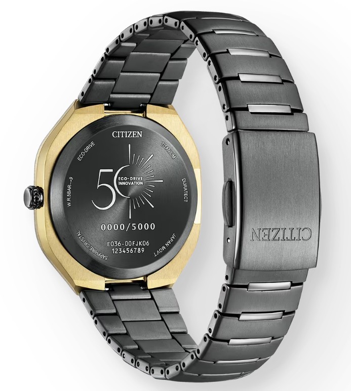 Citizen Photon Super Titanium gold schwarz