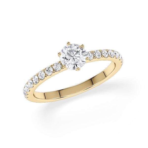 Solitairering 0,5ct Lab Grown Hollywood