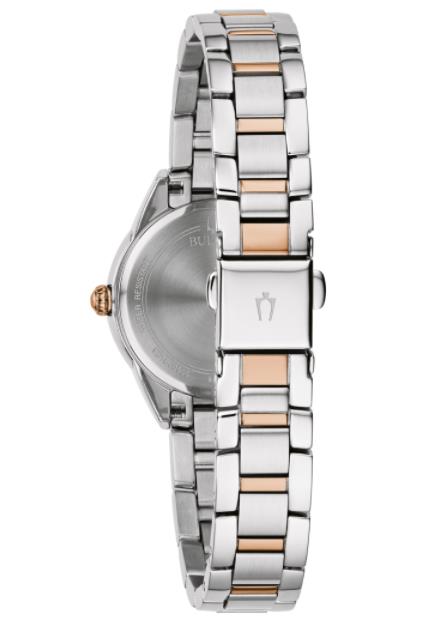 Bulova Classic Damenuhr Rosé Bicolor