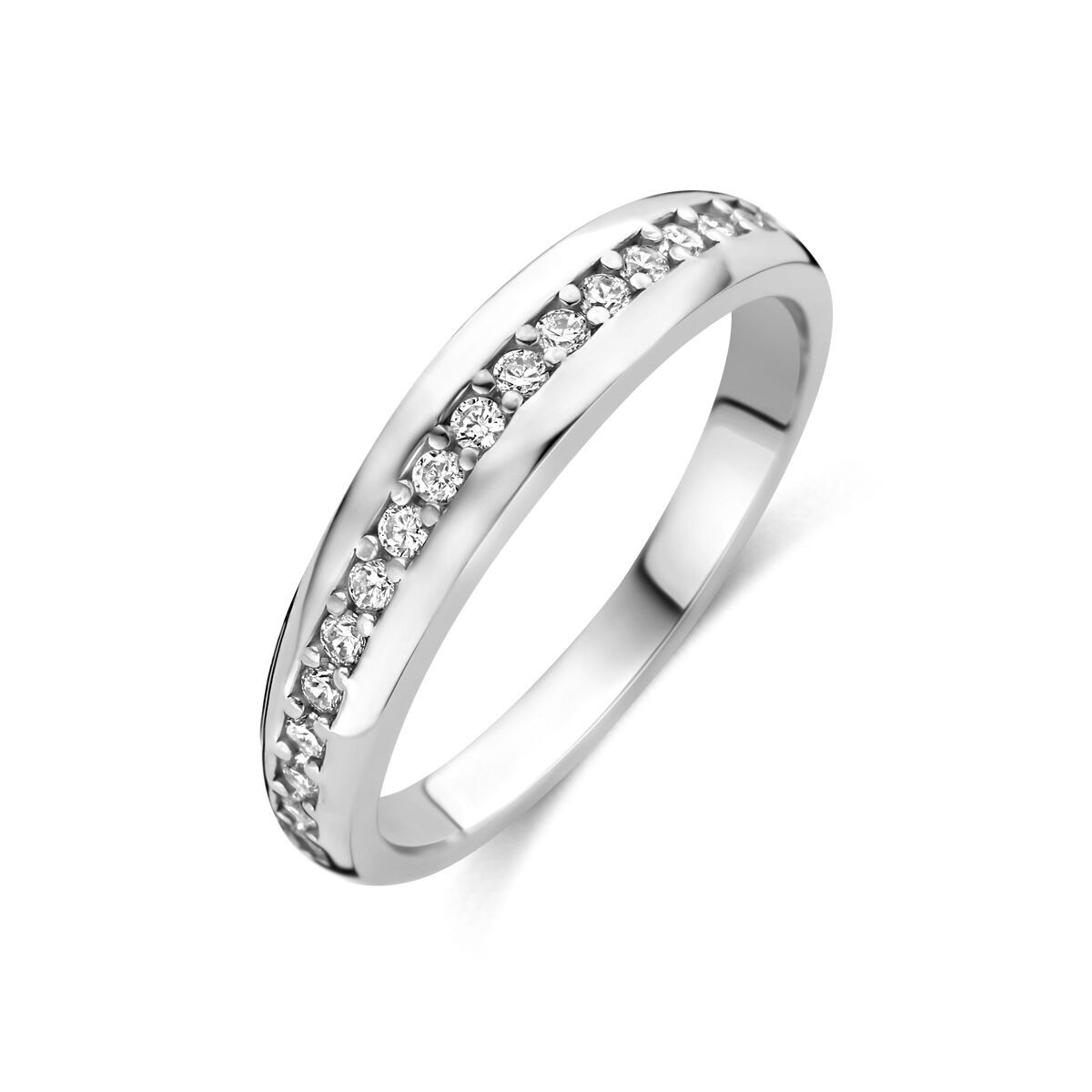 Silber Ring mit Zirkonia