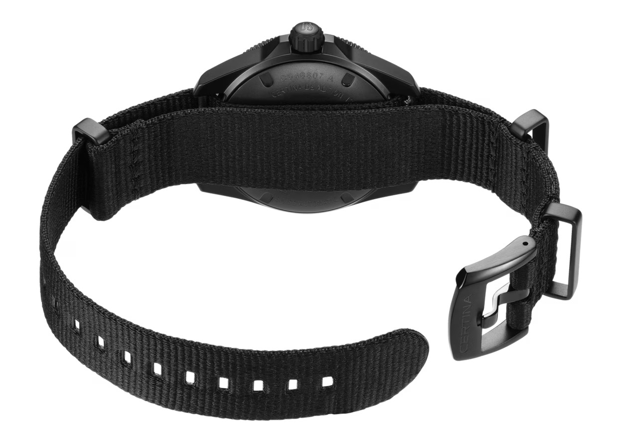 Certina DS Action Diver 38mm Black Powermatik 80