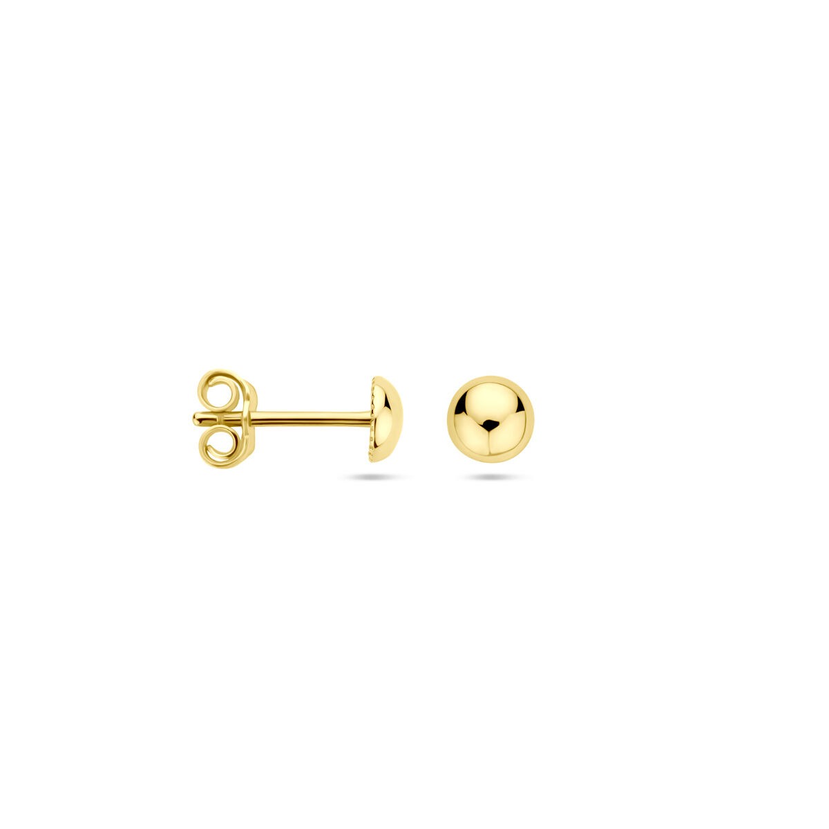 Halbkugel Ohrstecker 5,0mm