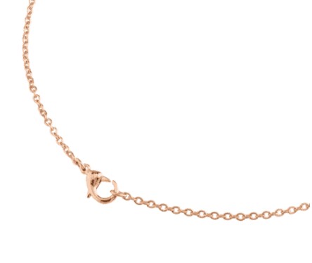 Boccia Titanium Kette Rosévergoldet 55cm