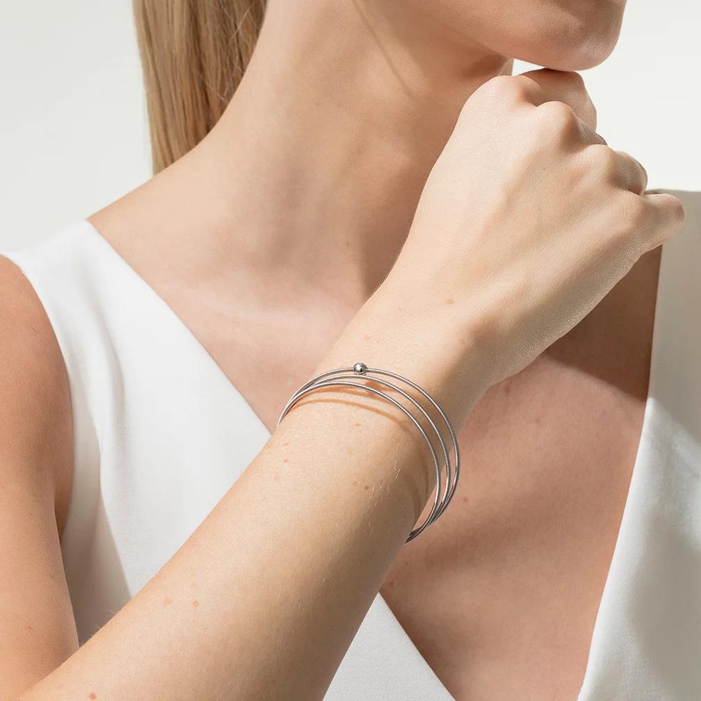 Niessing Colette 3-Fach Armreif Platin 65,0