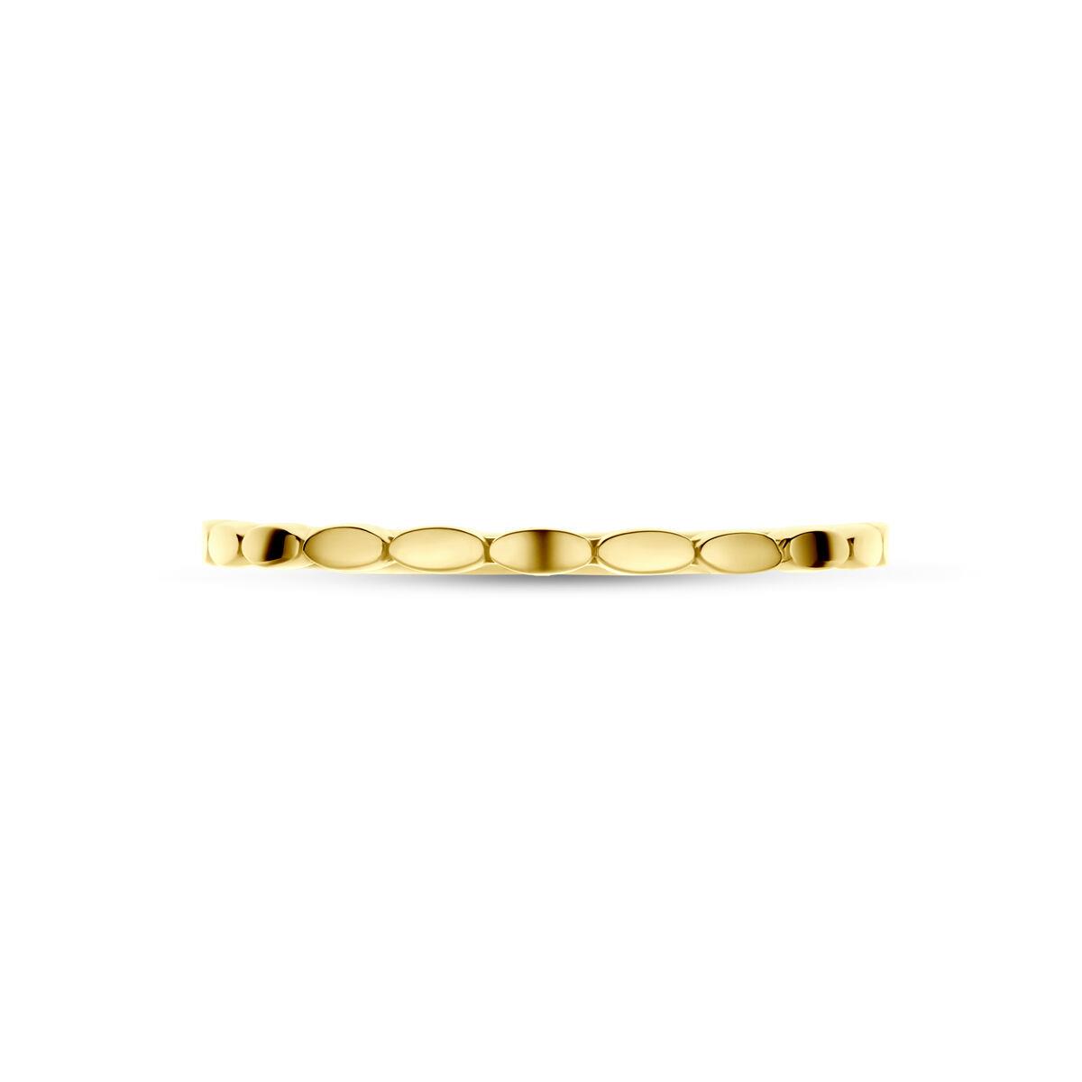 schmaler Ring Gelbgold