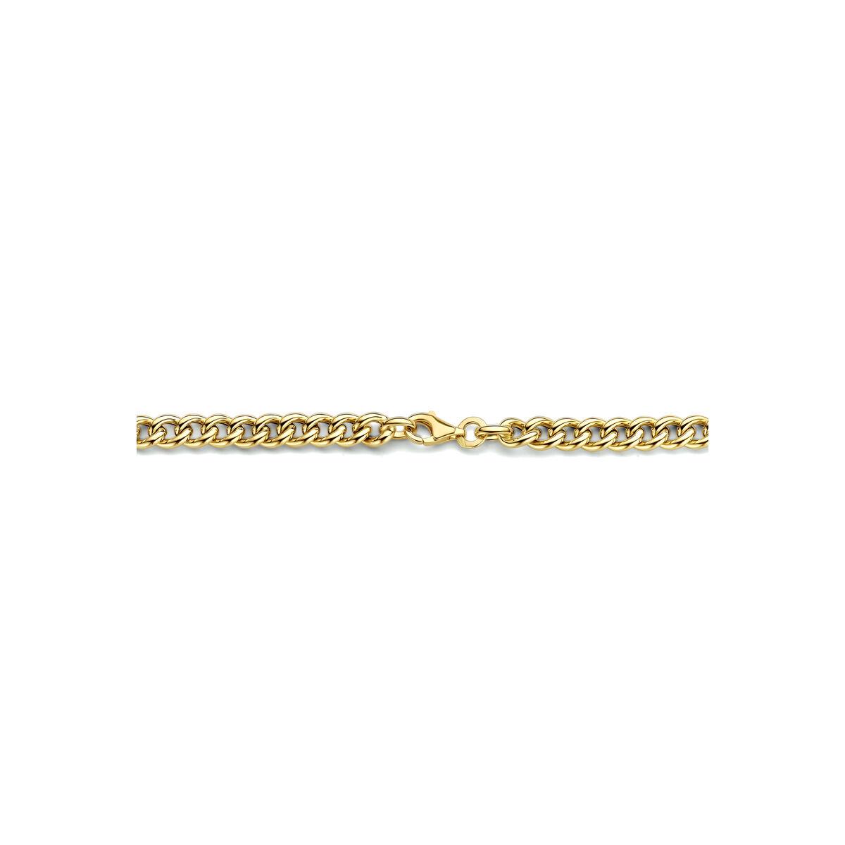 Panzer Collier Gelbgold