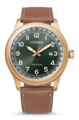 Citizen Eco-Drive Herrenuhr Rosé Green