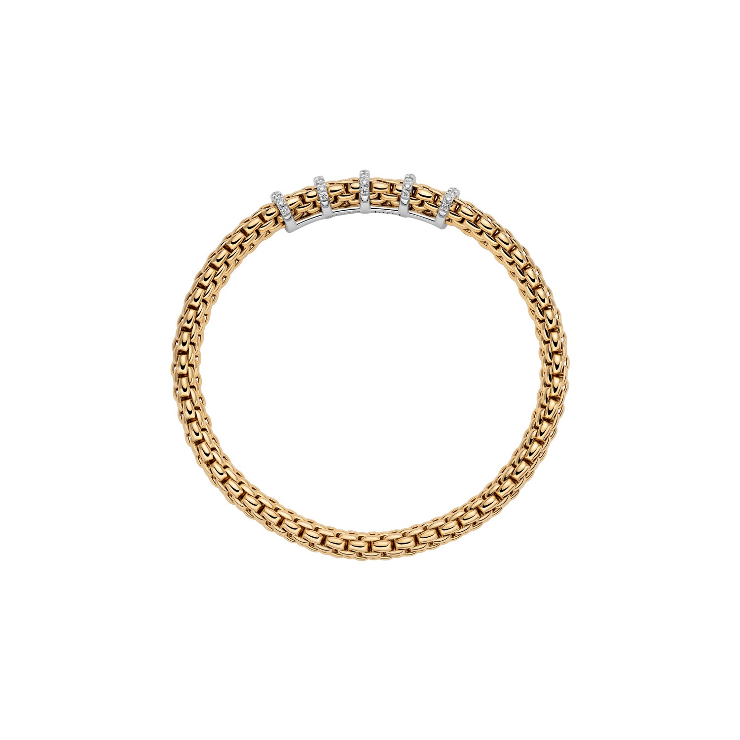 Fope Armband Vendome Gelbgold M