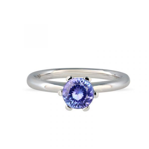 Richard Hans Becker Solitair Ring Tansanit Lila