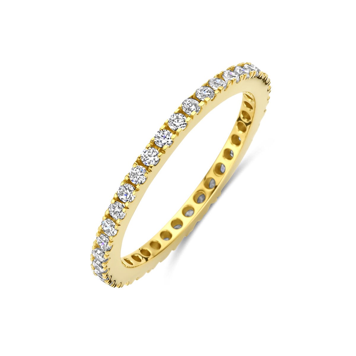 Silber vergoldet Memoire Ring Verschnitt 1,6mm