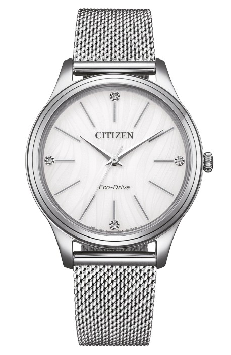 Citizen Eco-Drive Damenuhr Silber
