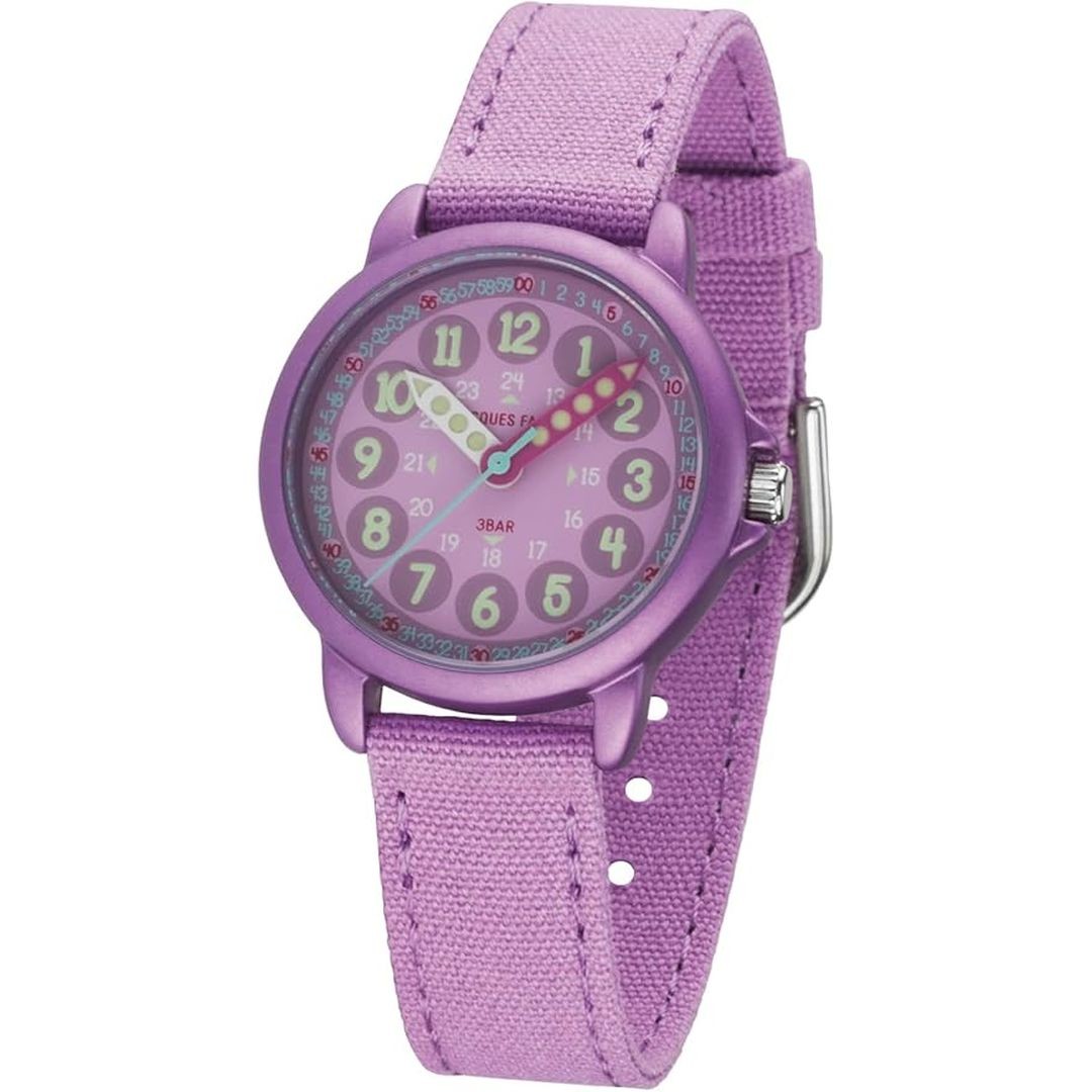Kinderuhr Violett
