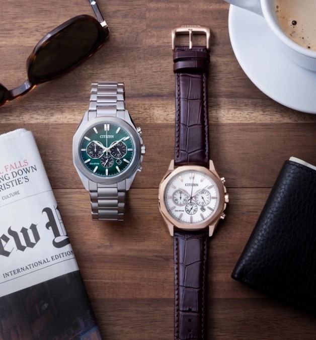 Citizen Roségold Chronograph Eco Drive