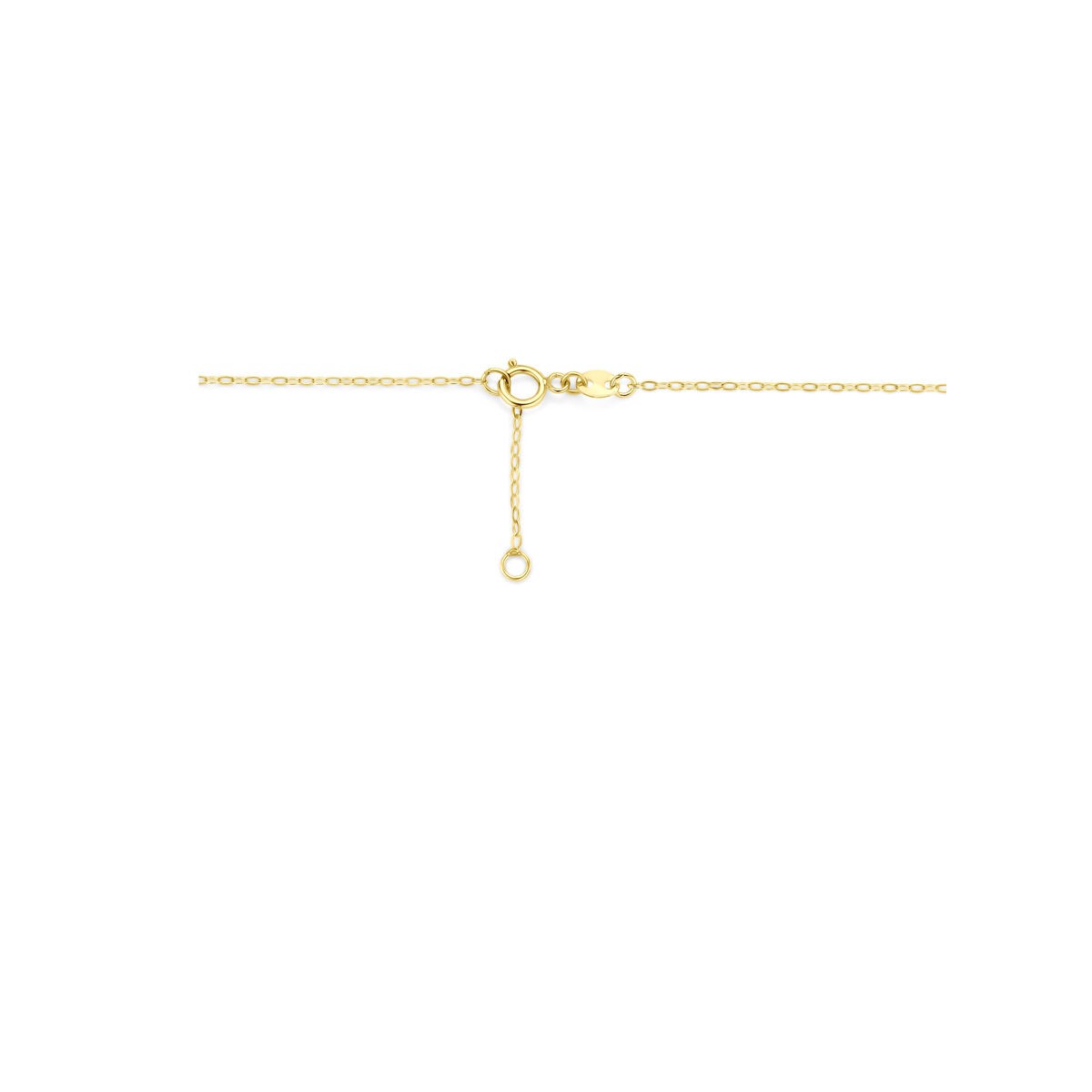offenes Herz - Kette Gelbgold