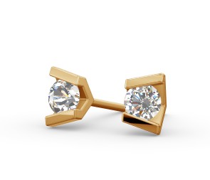 Niessing Vivida Ohrstecker Gelbgold 0,46ct