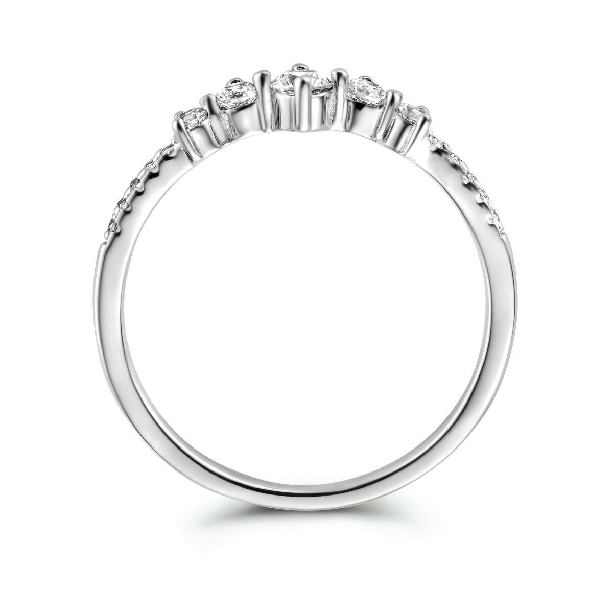 Silber Ring Zirkonia Mix