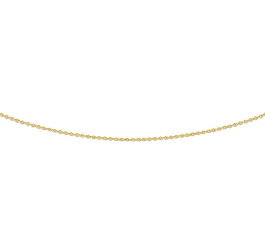 Collierkette Anker Gelbgold 41-45cm