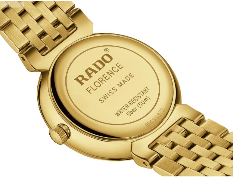 Rado Florence Gold mit Diamanten 30,0mm