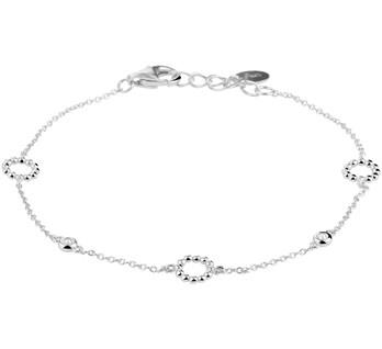 Armband mit Kreisen und Zirkonia