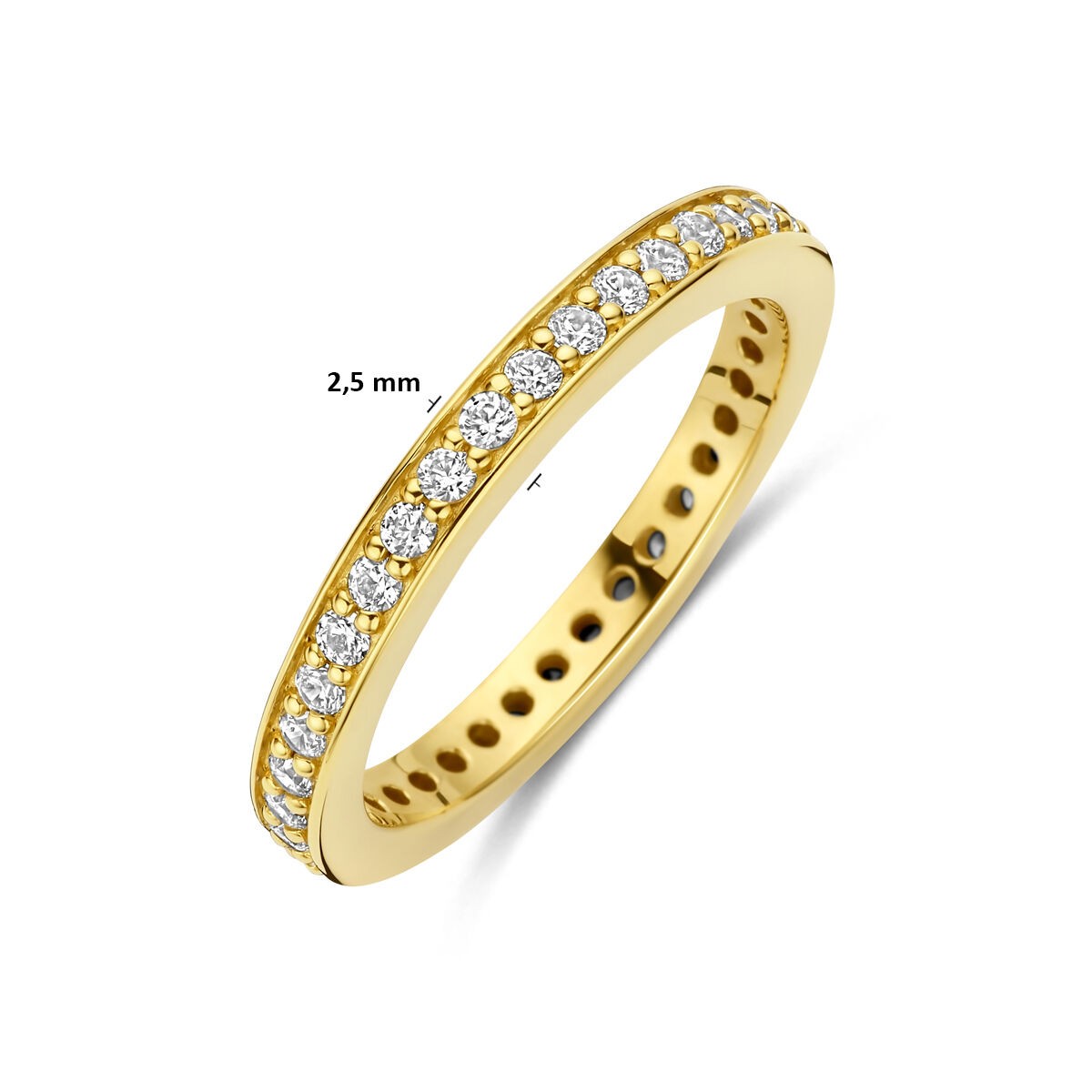 Silber vergoldet Memoire Ring Verschnitt