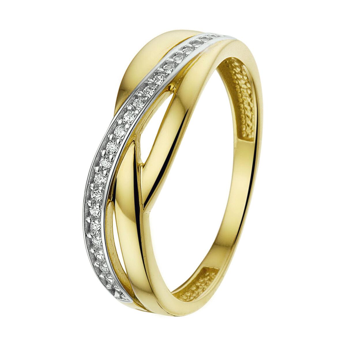 Ring mit Zirkonia