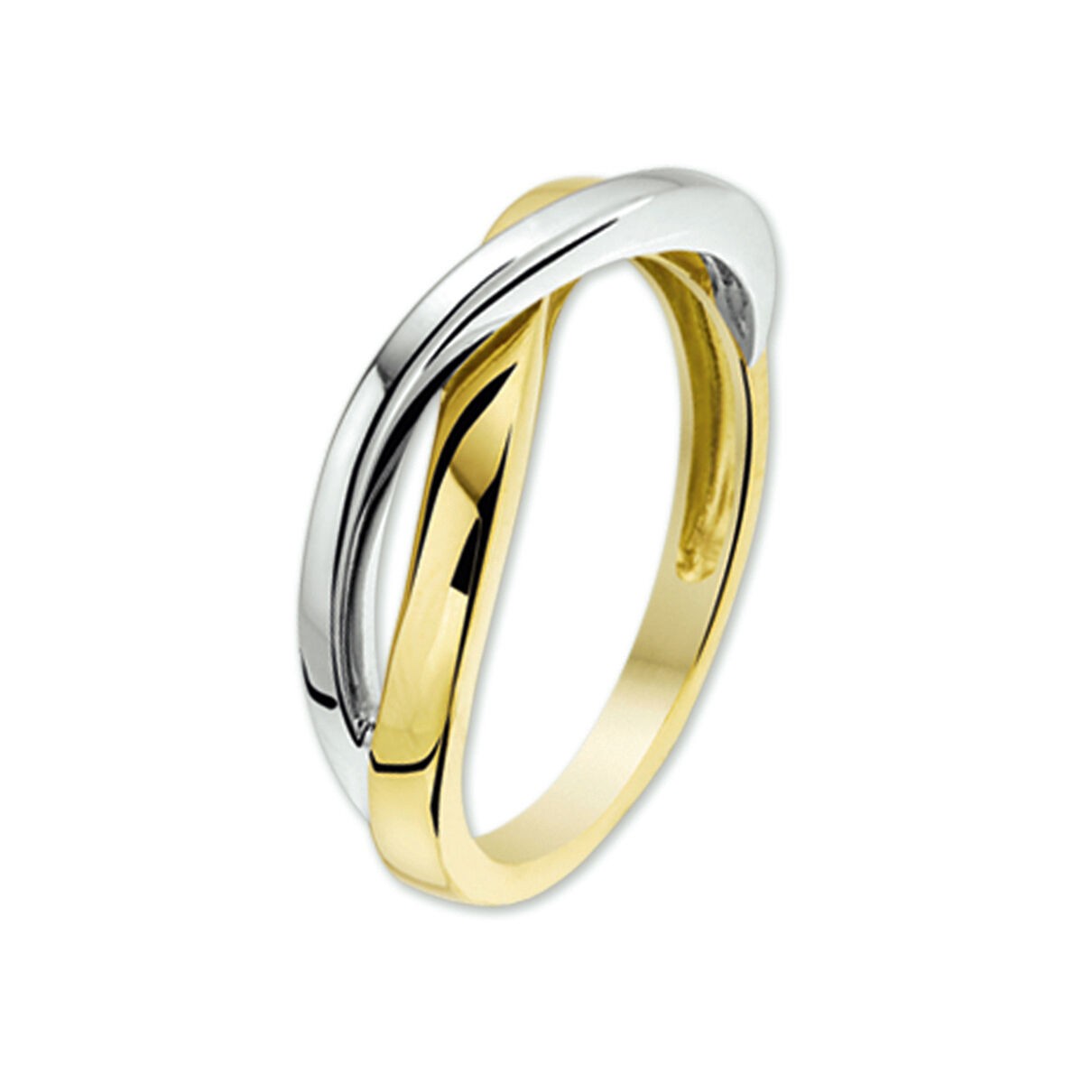 Bicolor Ring poliert