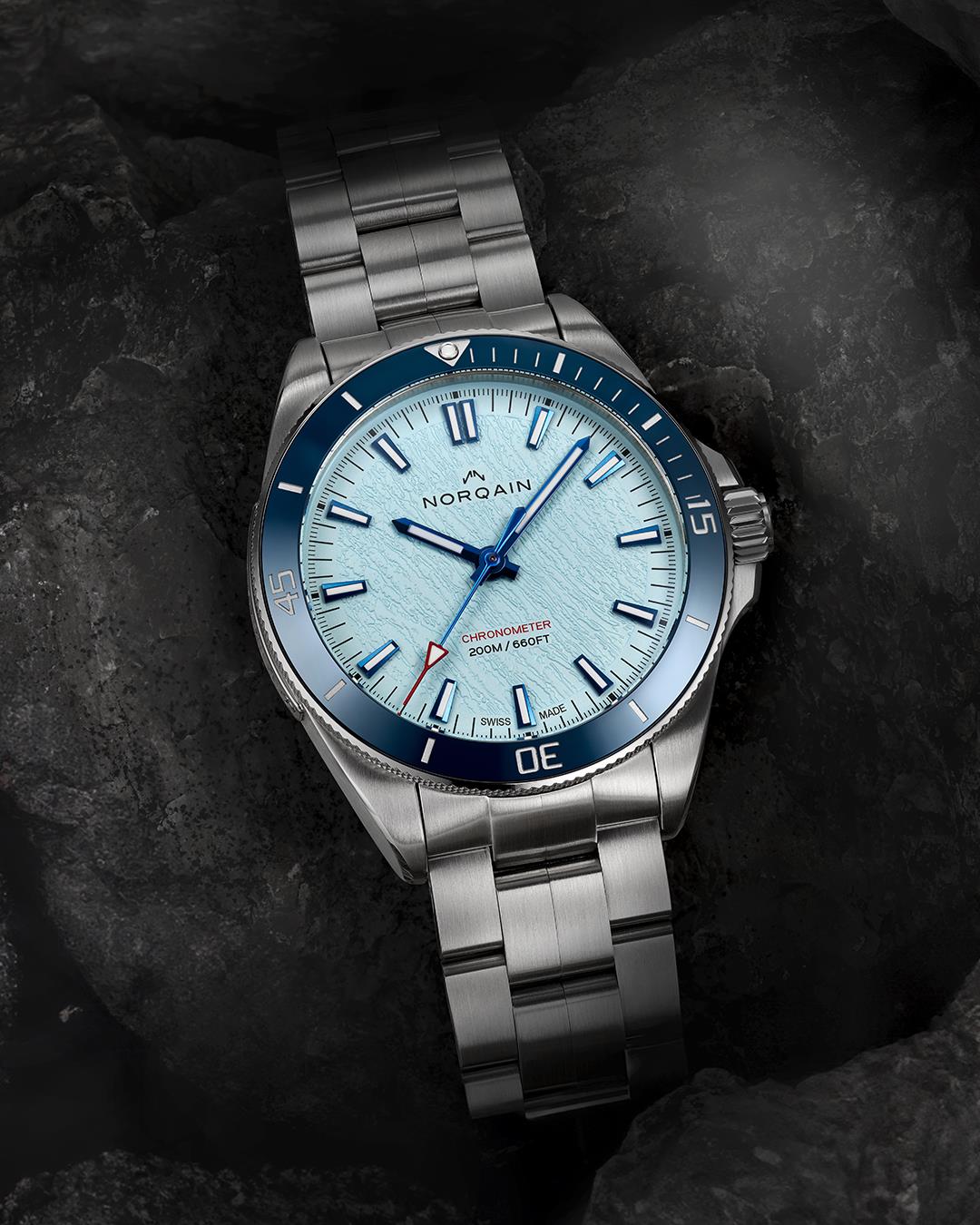 Norqain Adventure Neverest Glacier 40 Ice Blue