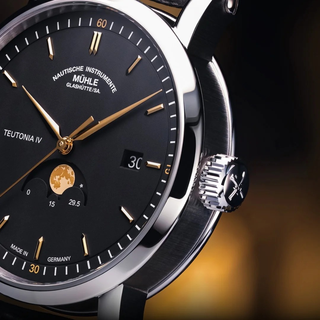 Mühle Glashütte Teutonia IV Mondphase
