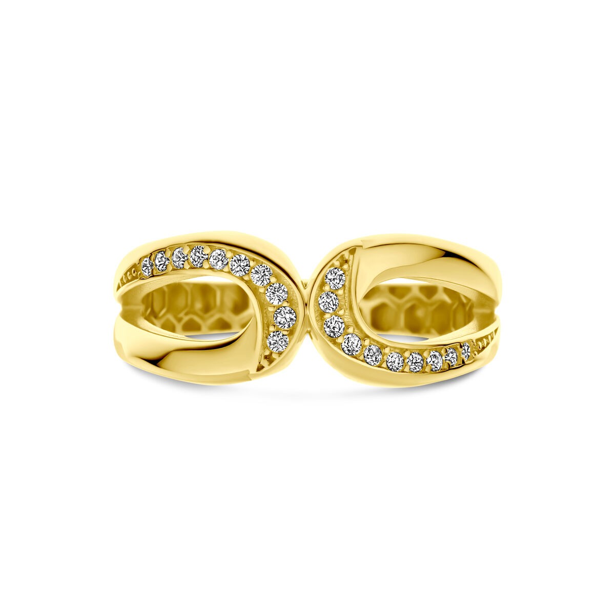 Ring Gelbgold mit Zirkonia
