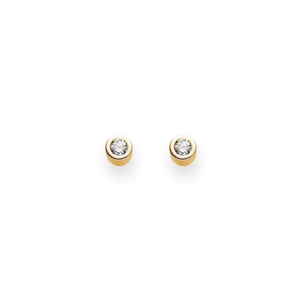 Niessing Brillant Gelbgold Ohrstecker 2,0mm