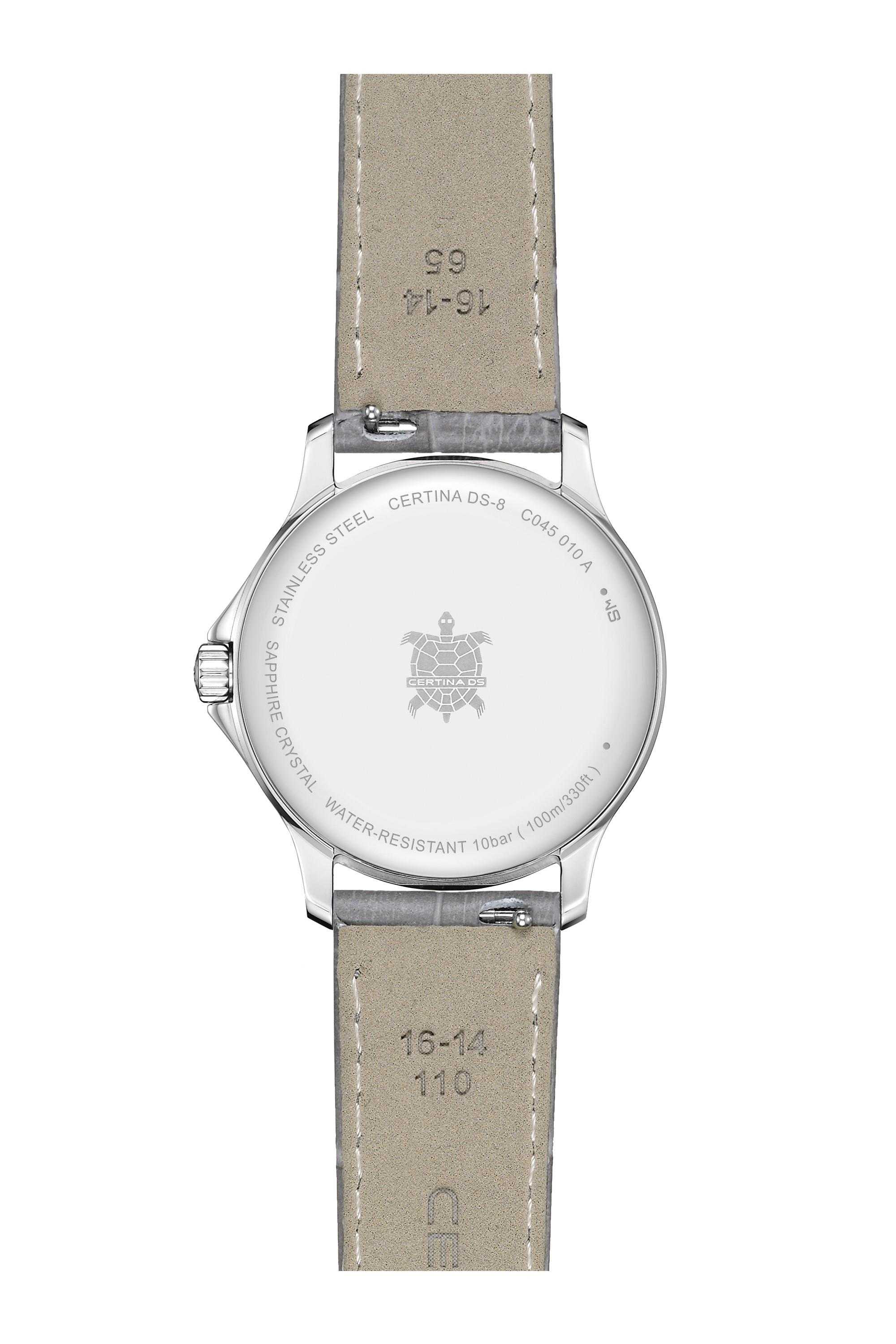 Certina DS-8 Lady 31 Stahl Grau