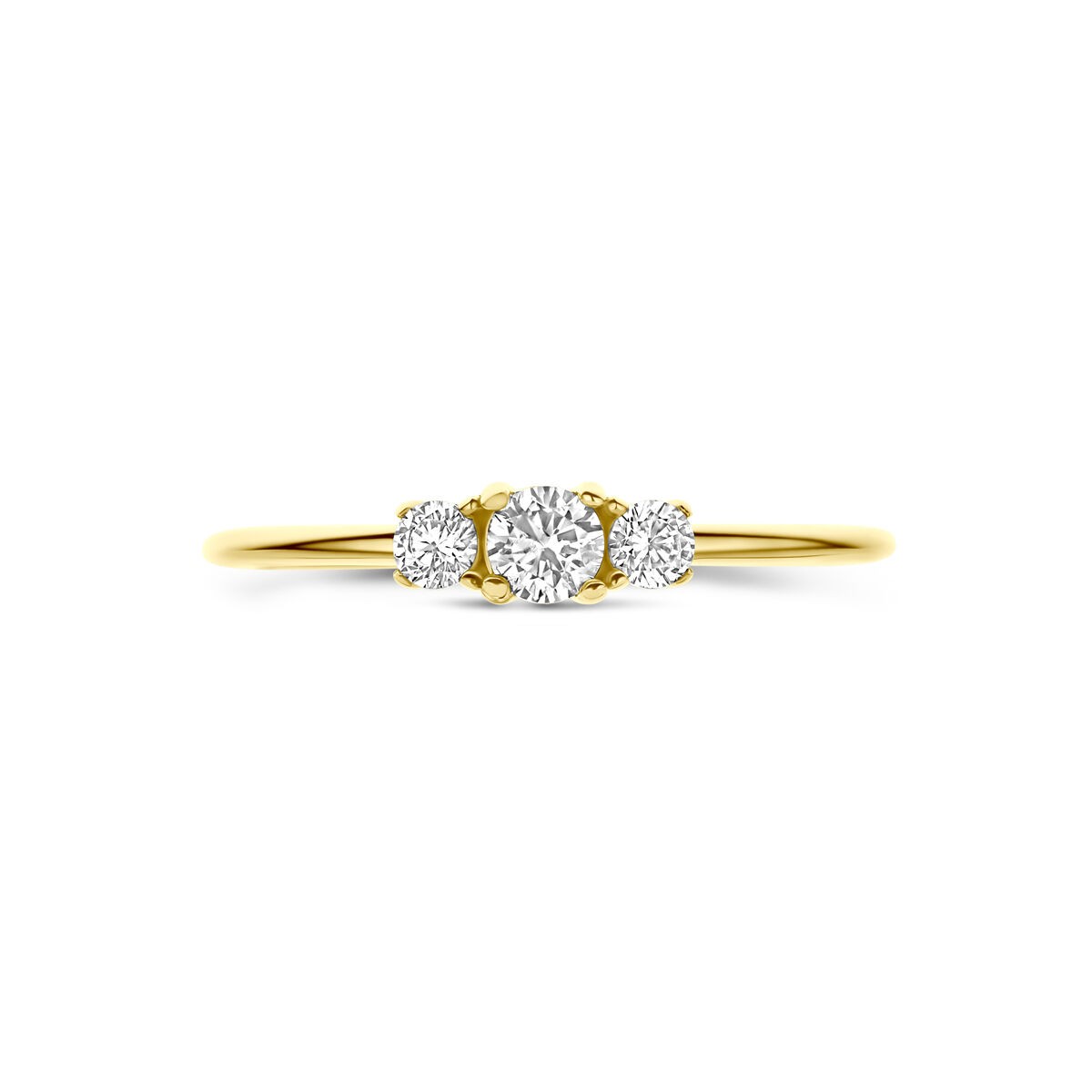 Ring mit 3 Zirkonia
