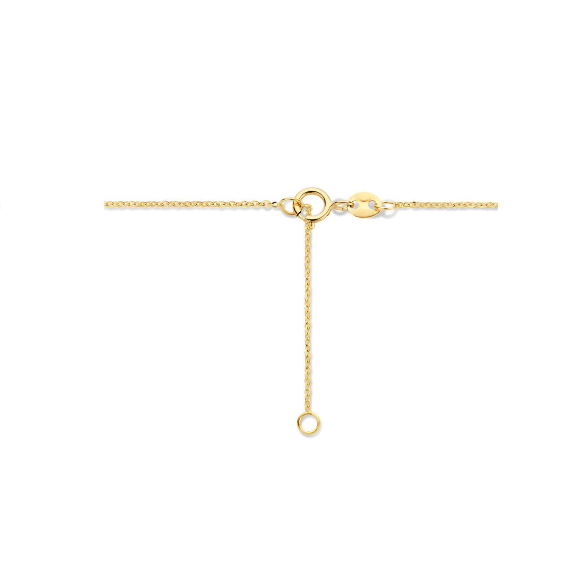 Herz Kette Gelbgold