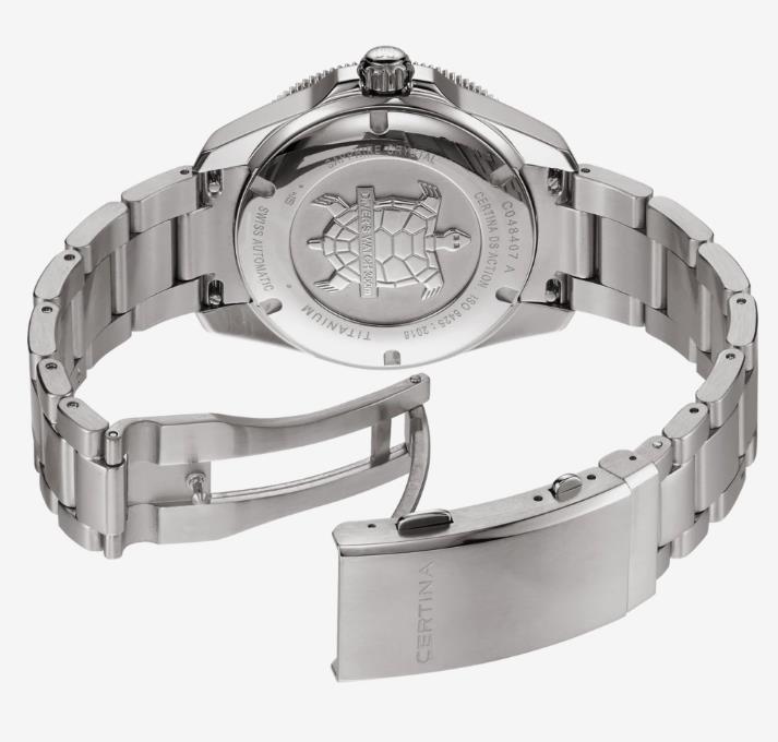 Certina DS Action 40,5mm Blau Titan