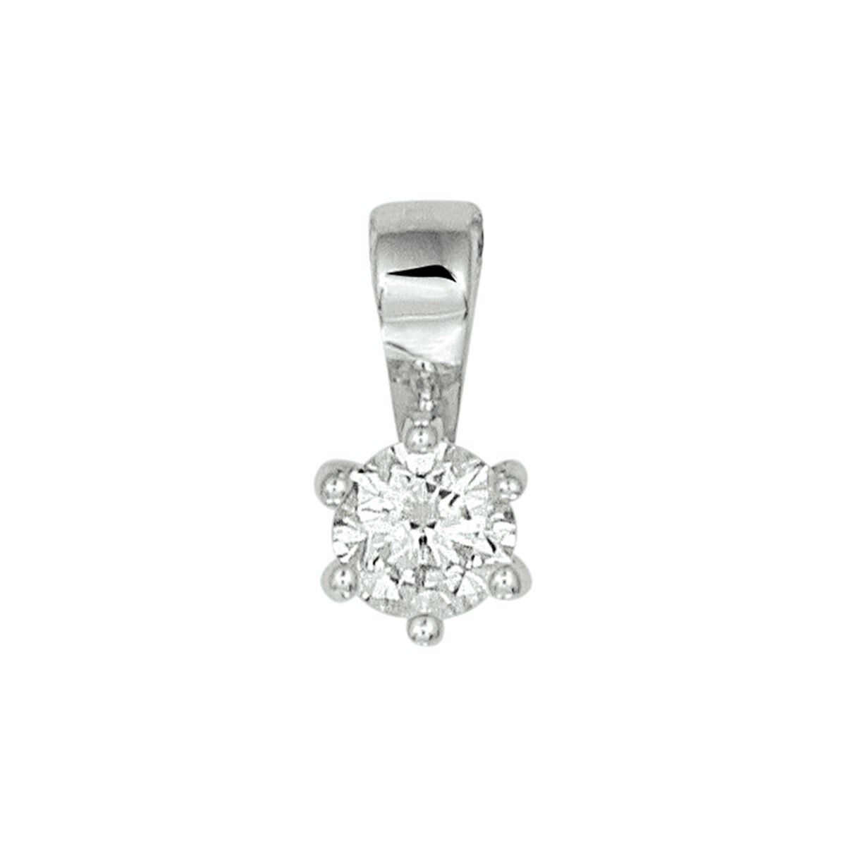Solitair Anhänger Zirkonia 5,2mm