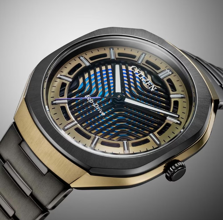 Citizen Photon Super Titanium gold schwarz