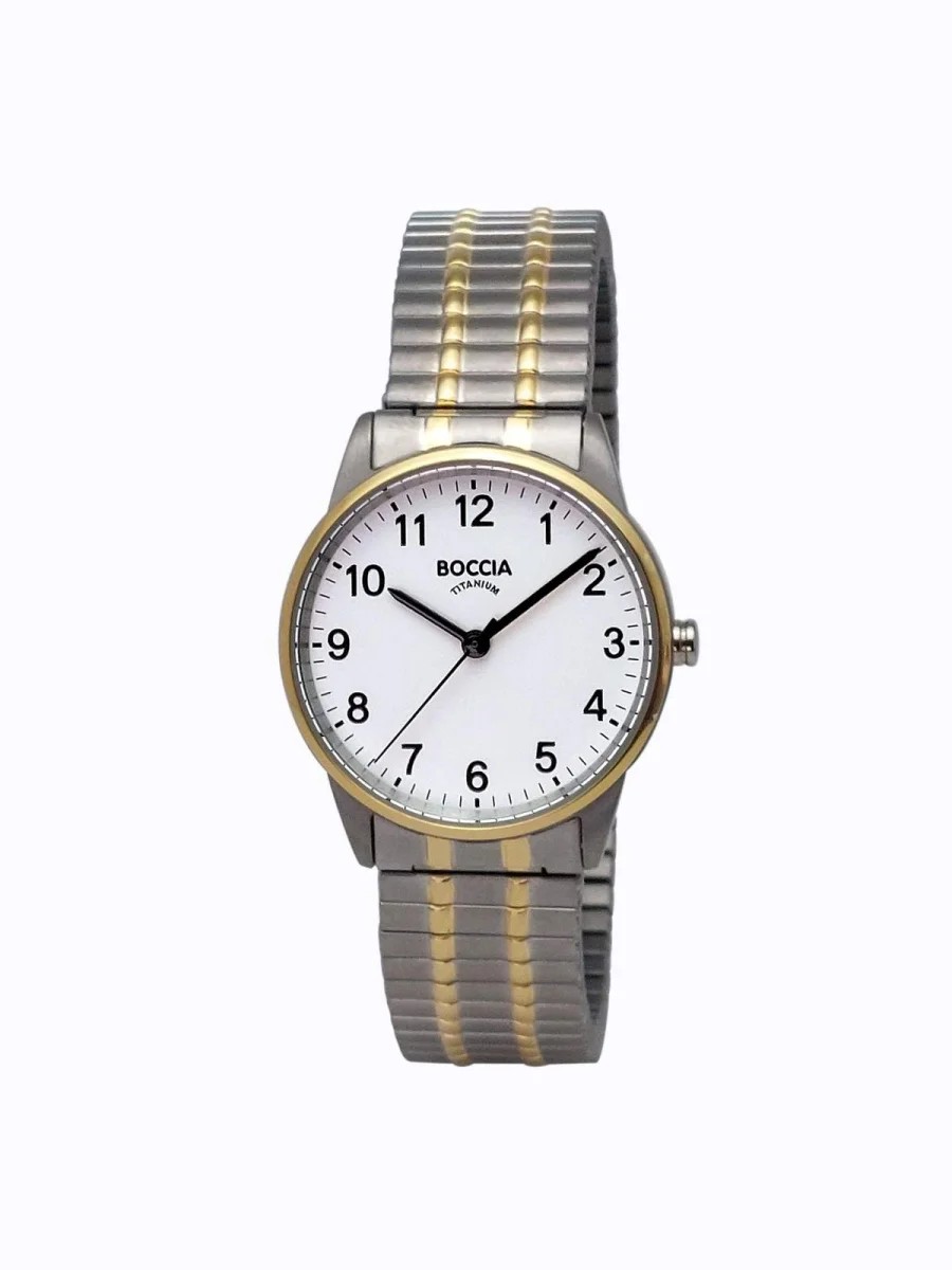 Boccia Titanium Reckband Bicolor Uhr