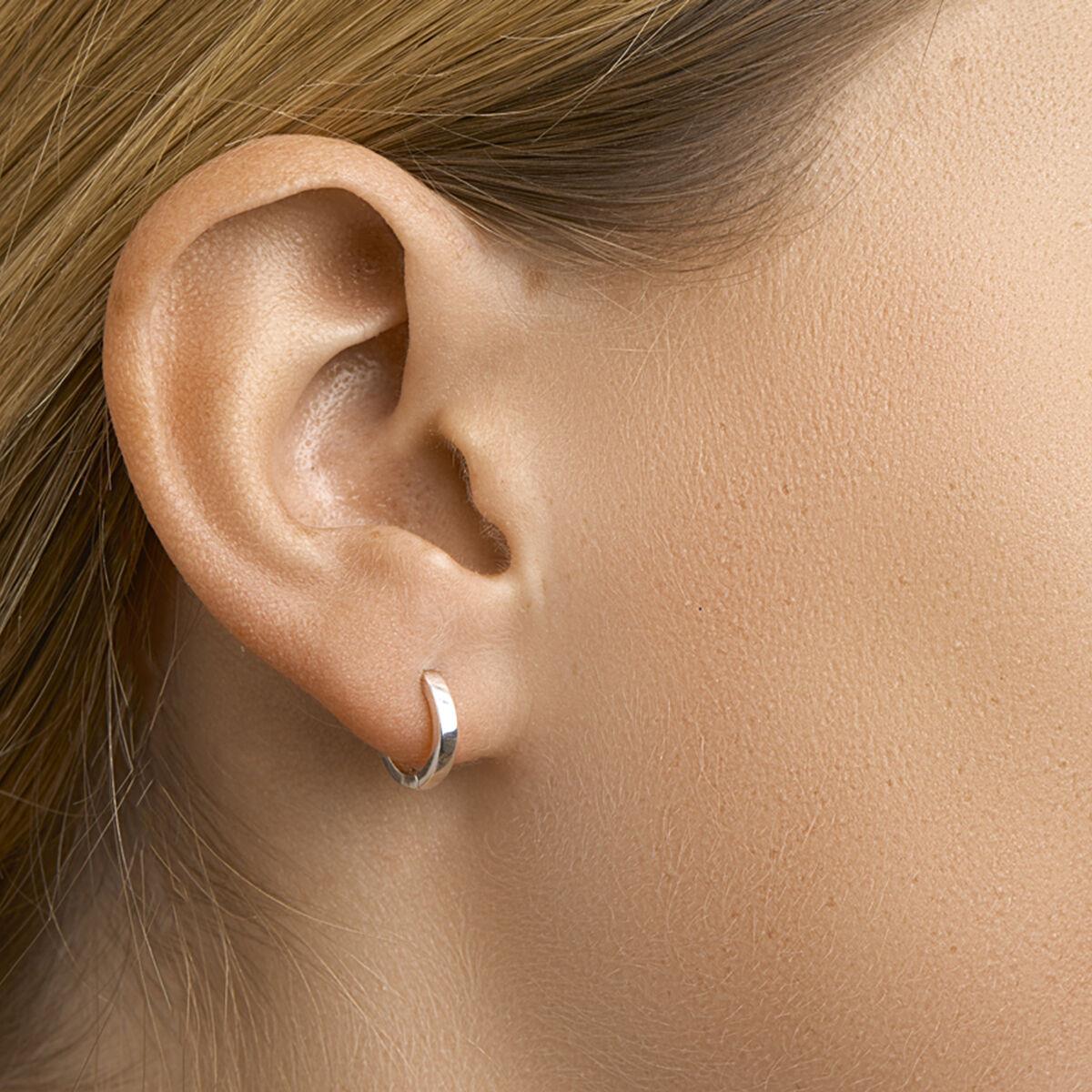 Silber Creolen 10,0mm