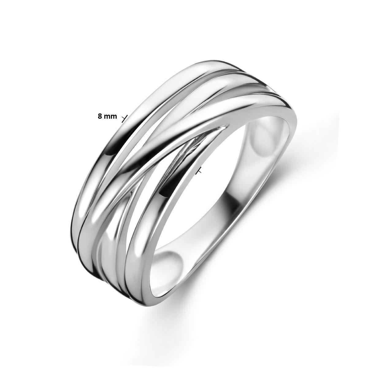 breiter silber Ring