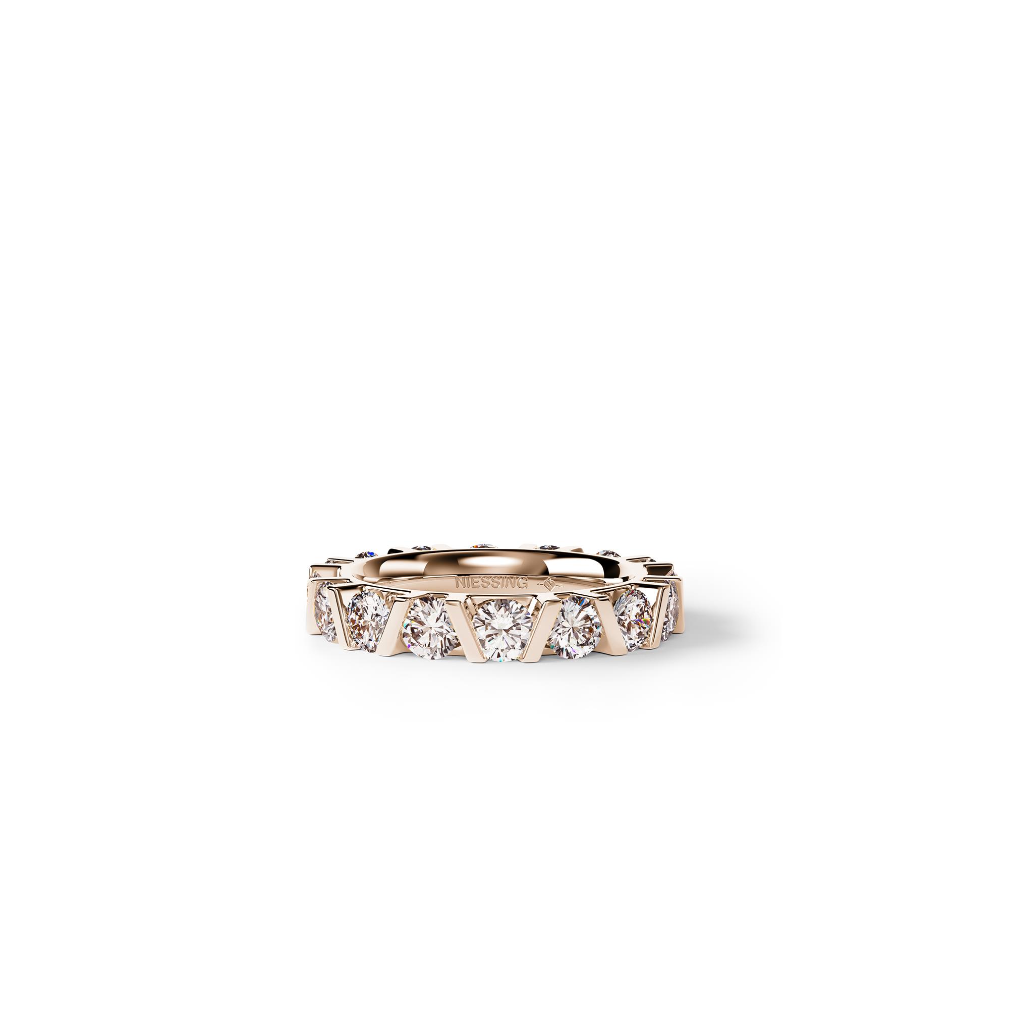 Niessing Vivida Ring C Rosewood Cinnamon