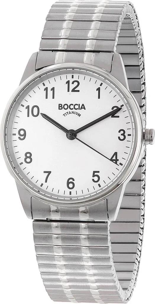 Boccia Titanium Damenuhr mit Reckband