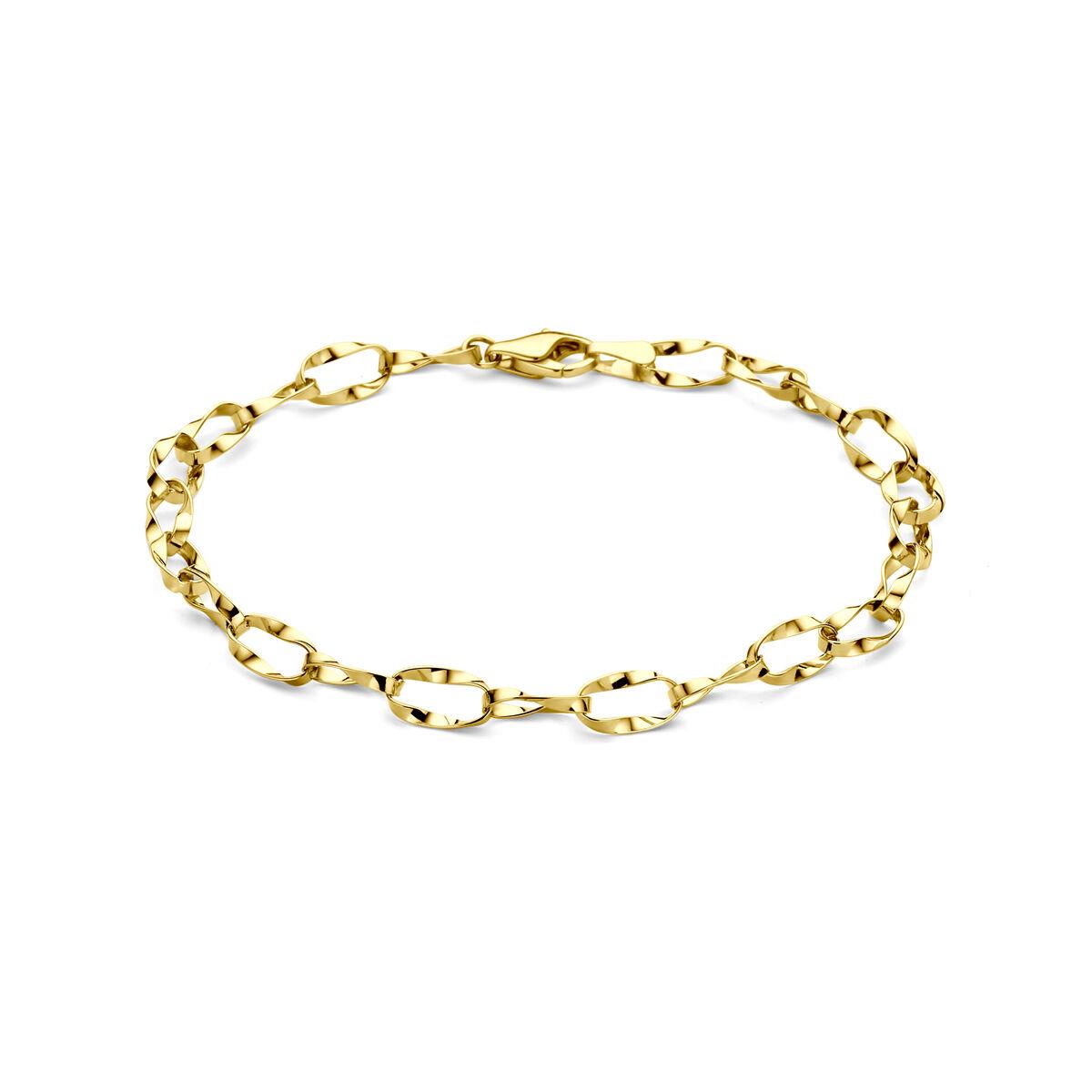 Armband Anker gedrehte Ösen