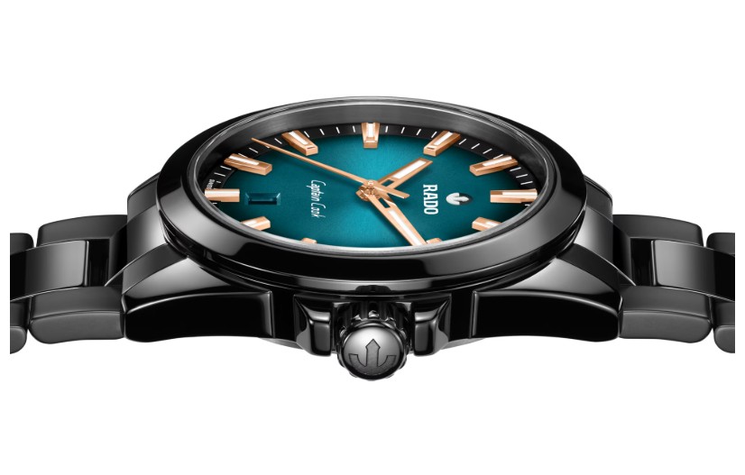Rado Captain Cook schwarz blau