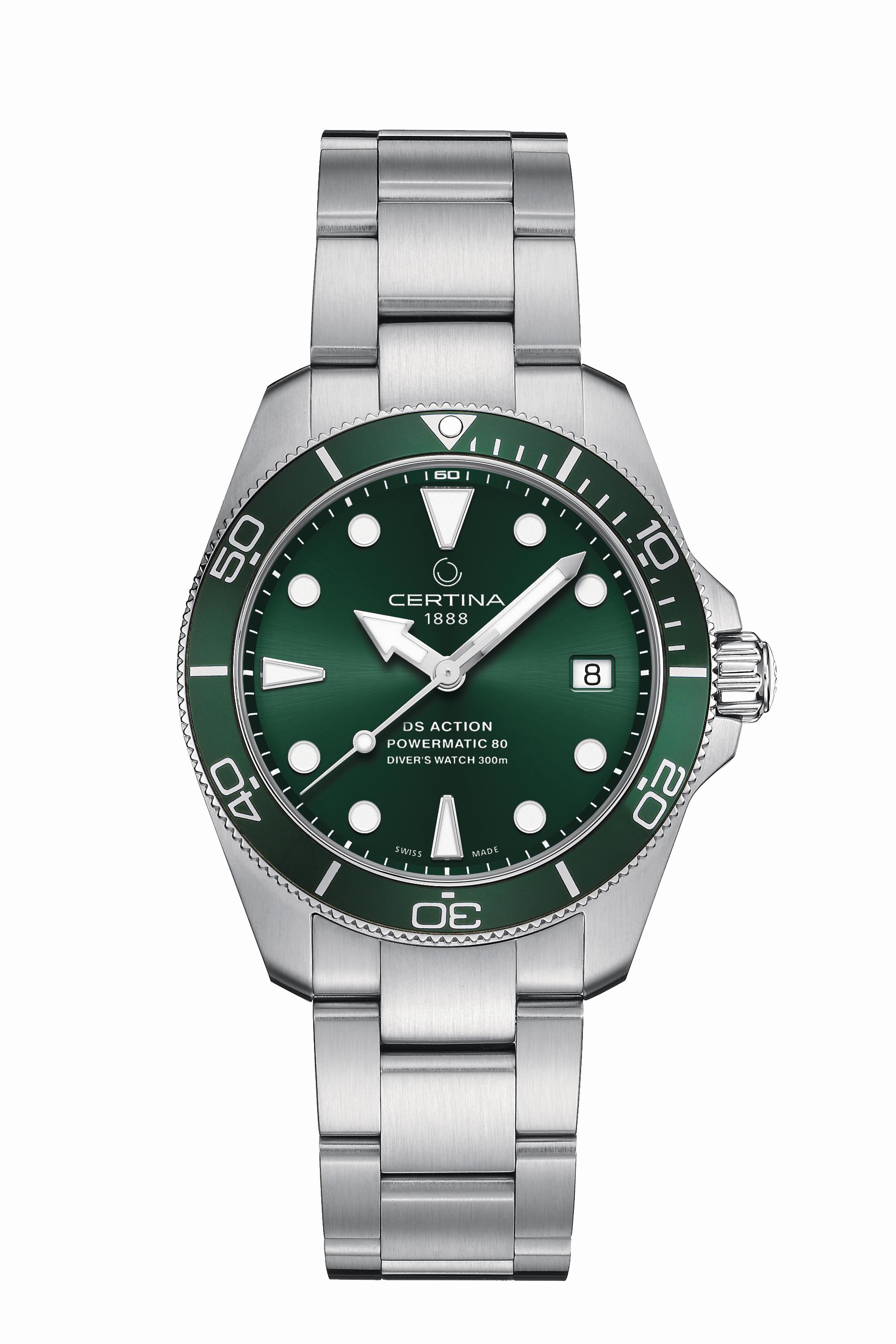 Certina DS Action 38mm Green