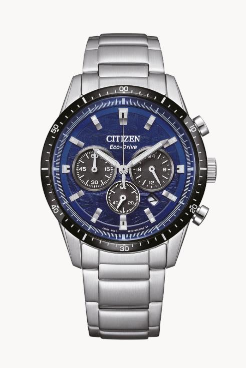 Citizen Eco-Drive Blau Chronograph