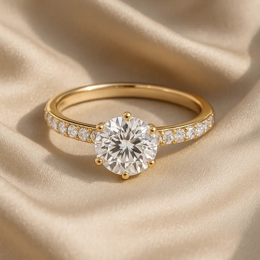 Solitairering 0,5ct Lab Grown Hollywood