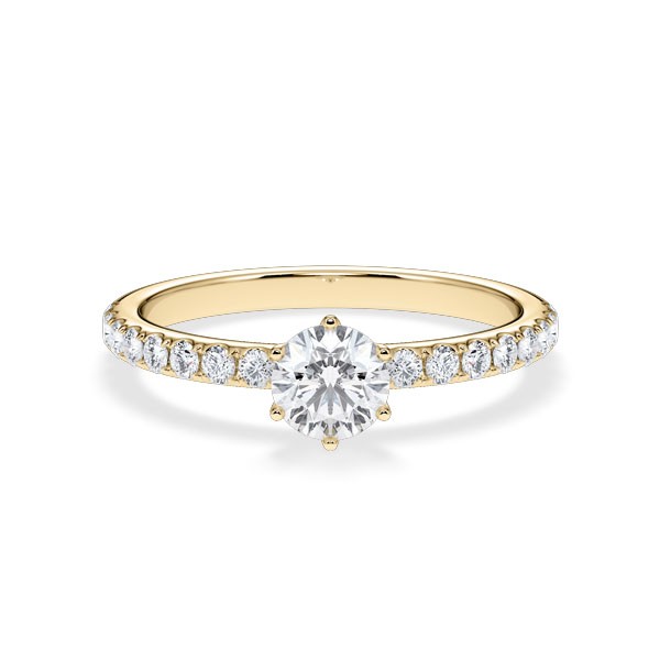 Solitairering 0,5ct Lab Grown Hollywood