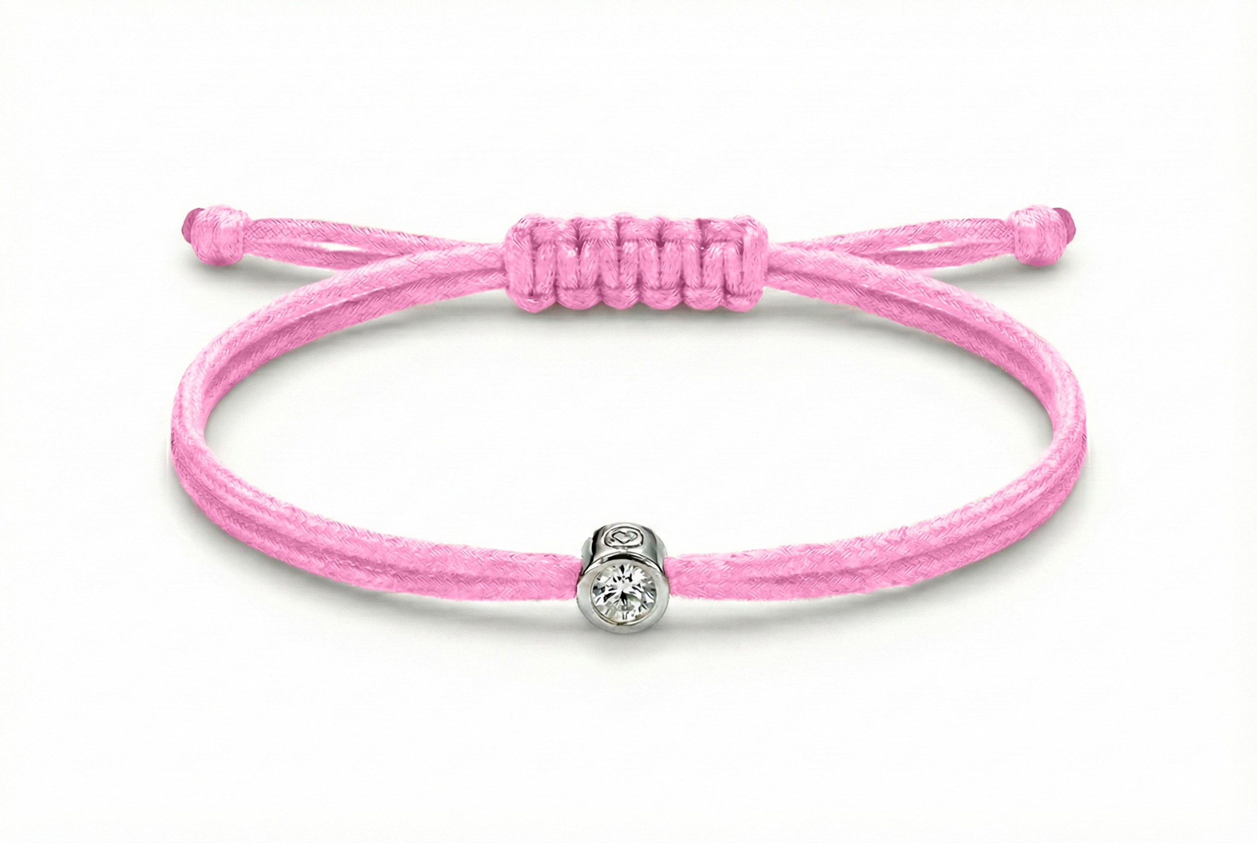 Armband Love Lab Cuty Dark Pink 0,05ct