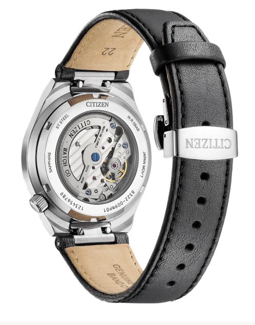Citizen Automatik Uhr schwarz mit kleiner Sekunde